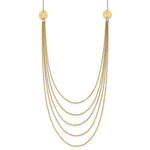 14k Five Strand Necklace