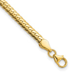 14k Polished Fancy Link Bracelet