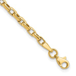 14k Polished Fancy Cable Link Bracelet