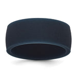 Silicone Navy Blue Flat Edge Band