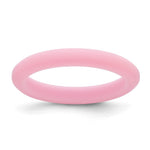 Silicone Pink Round Band