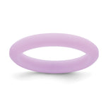 Silicone Purple Round Band
