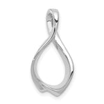 14k White Gold Fits up to Omega, Reversible, Omega Slide