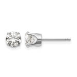 14kw 1.00ct. I2 K-L Diamond Stud Push-on Post Earrings