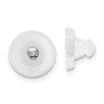 Silicone Sliders 14k WG Disk 1 Pair