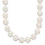 14k 8- White Near-Round Freshwater Cultured Pearl Necklace