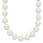 14k 9- White Near-Round Freshwater Cultured Pearl Necklace