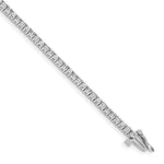 14k White Gold Complete 1.84 carat Round VS Diamond 4-prong Tennis Bracelet
