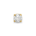 14k 1/4 carat Single Stud AA Diamond Earring