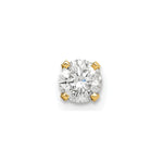 14k Single Stud Diamond Earring