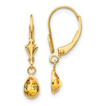 14k 6x November/Citrine Earrings
