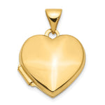 14k Plain Heart Locket