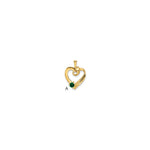 14k 1 Genuine Stone Family Pendant