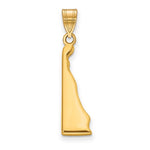 14KY Delaware State Pendant