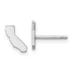 14KW California State Earrings