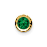 14k Mount St. Helens bezel pendant