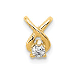 14k Complete VS Diamond Chain Slide