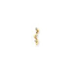 14k AA Diamond Three Stone Pendant