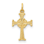 14k Celtic Cross Charm