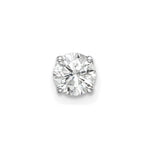 14k White Gold 1/2 carat Single Stud AA Diamond Earring
