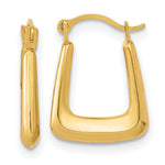 14k Polished Hollow Fancy Hoops