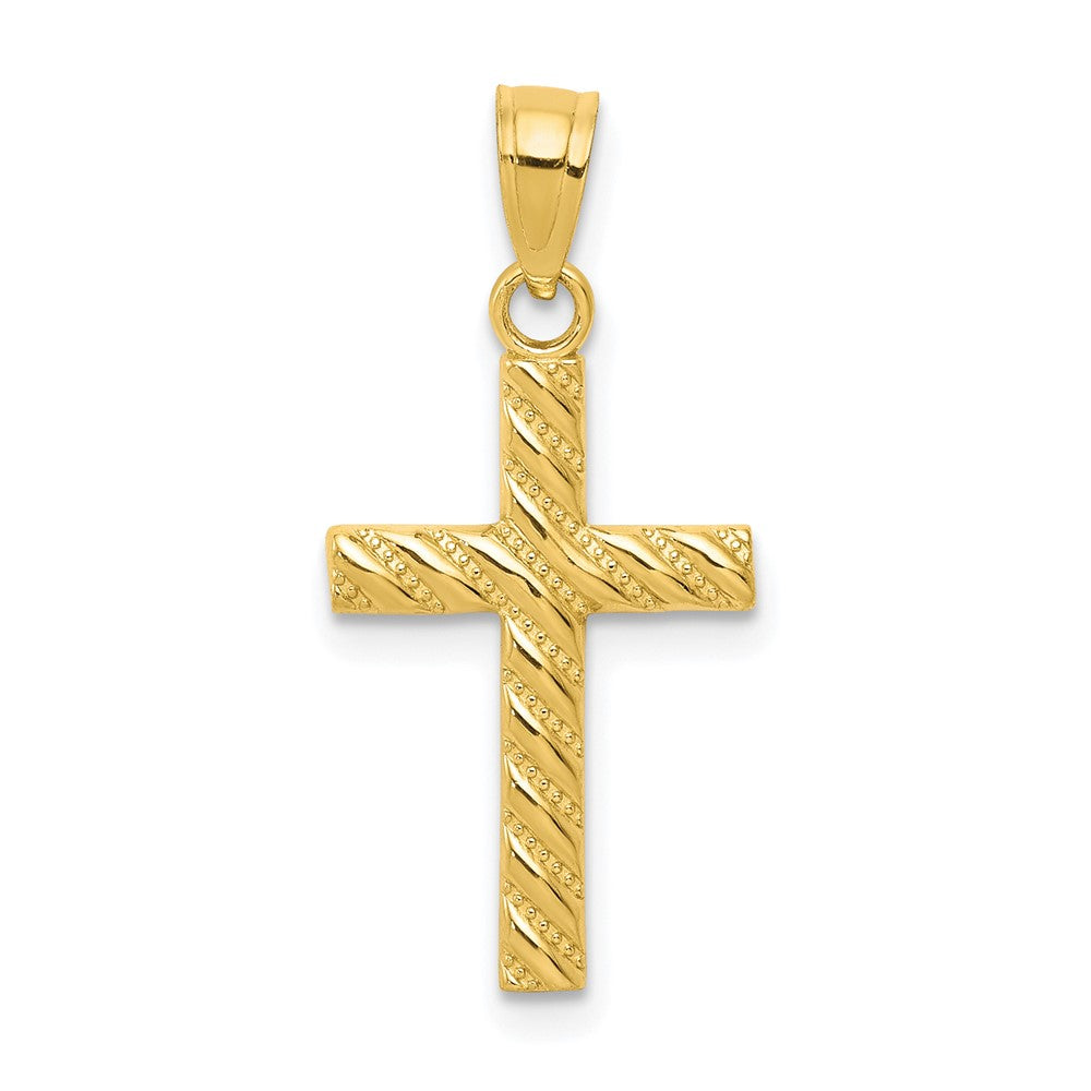 10k Cross Pendant