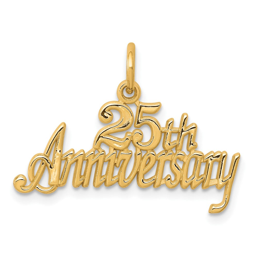 10k 25th ANNIVERSARY Charm