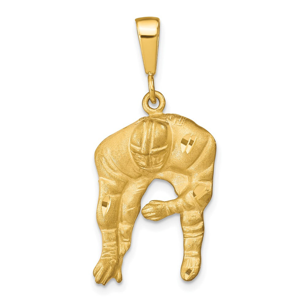 10K Football Charm