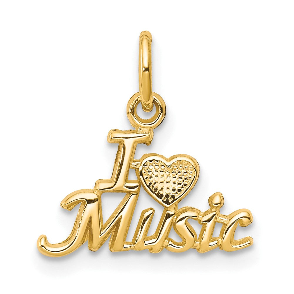10K I Heart MUSIC Charm