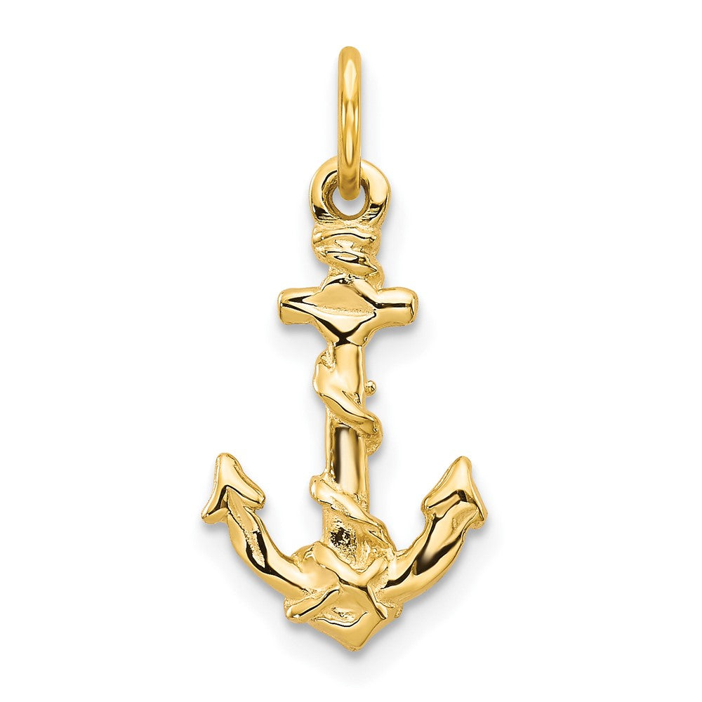 10k Anchor with Rope Pendant