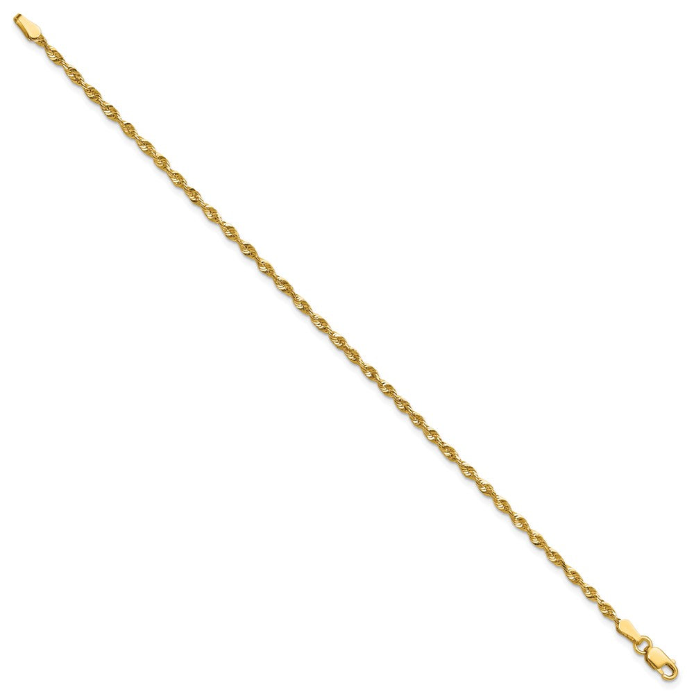 10k Ultra D/C Lightweight Rope Chain Anklet
