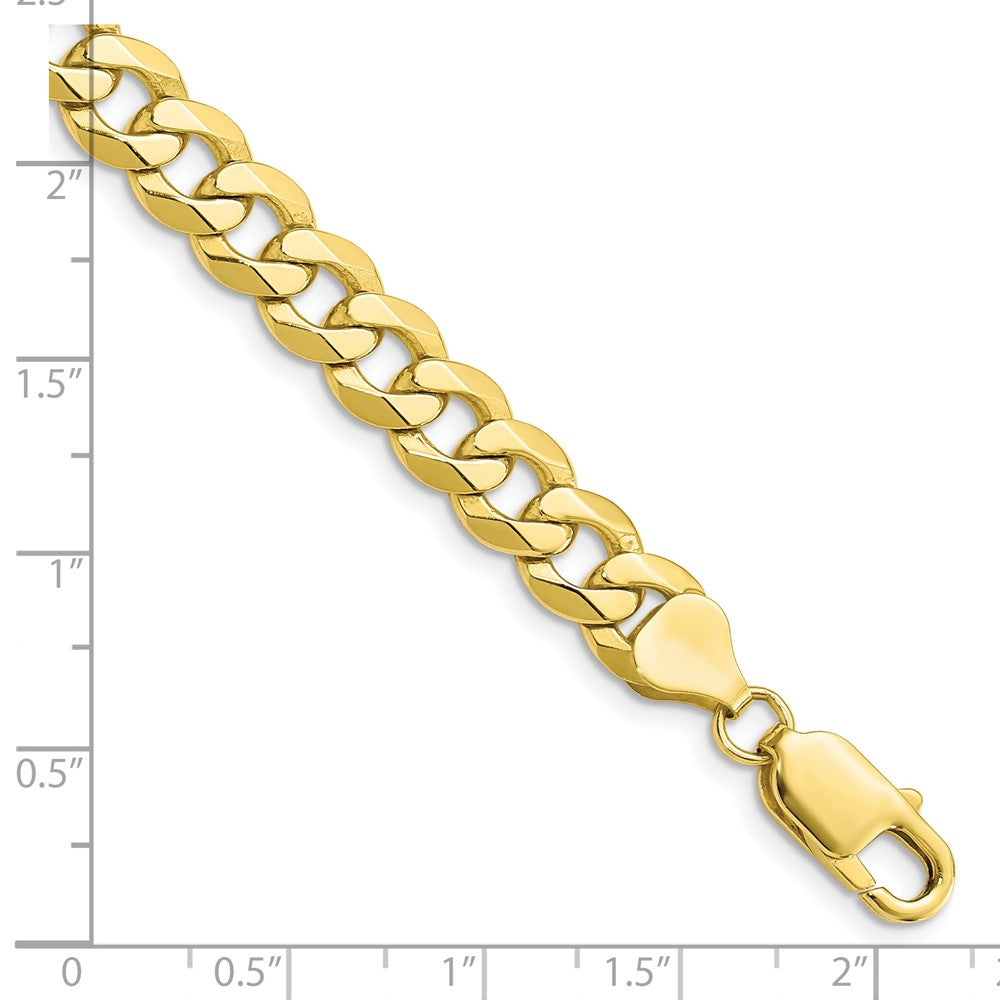 10k Flat Beveled Curb Chain