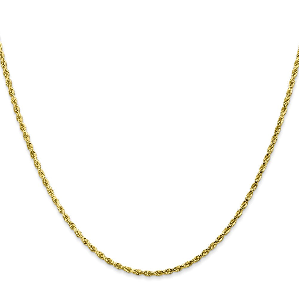 10k 1.75m Diamond-cut Rope Chain