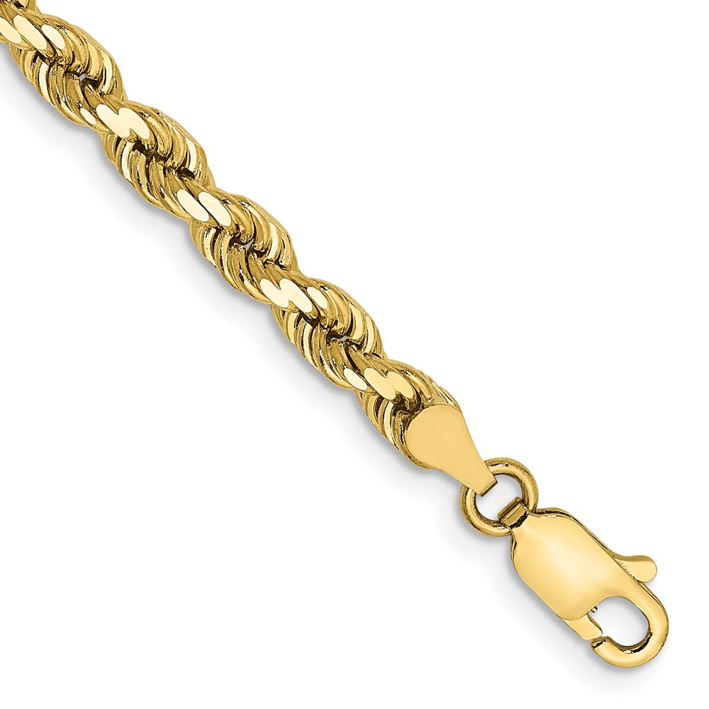 10k Diamond-cut Rope Chain