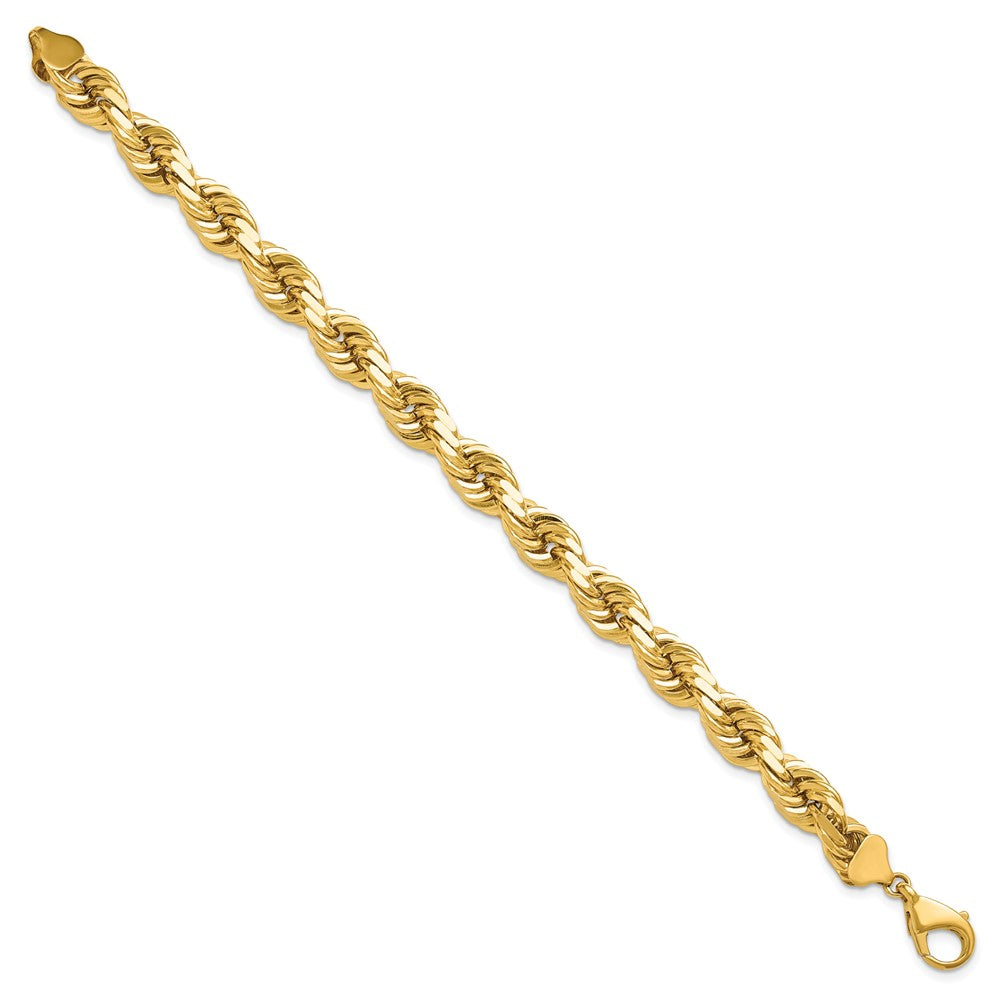 10k D/C Rope Fancy Lobster Clasp Chain