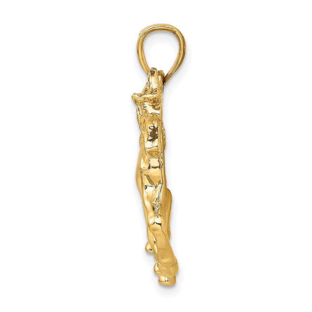 10K 2-D Horse Walking Charm