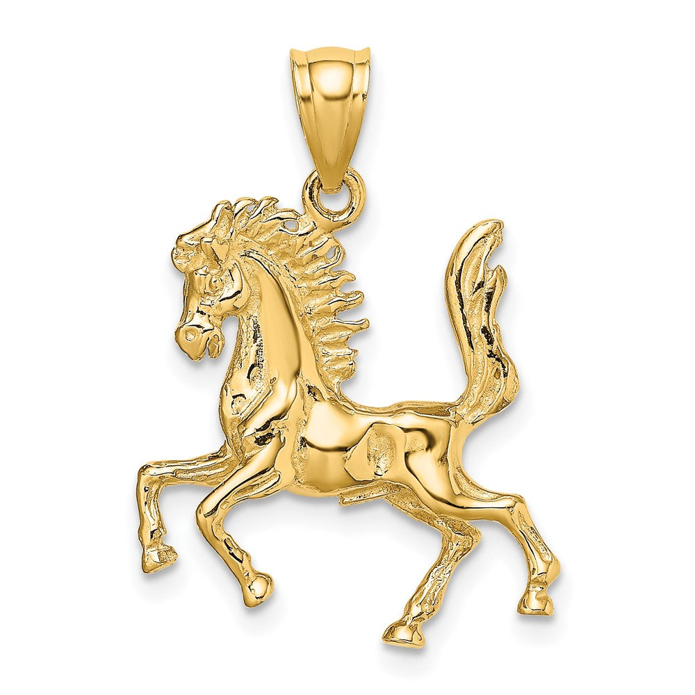 10K 3-D Horse Charm