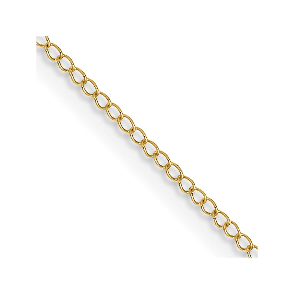 10k Carded Curb Chain