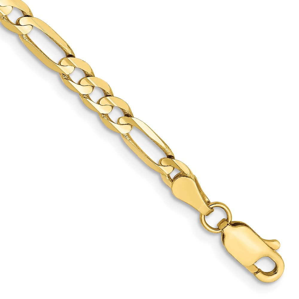 10k Concave Open Figaro Chain