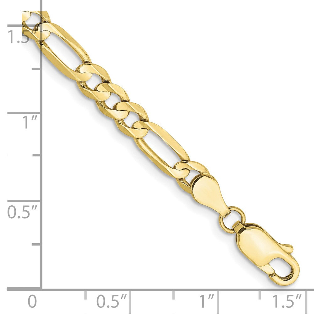 10k Concave Open Figaro Chain