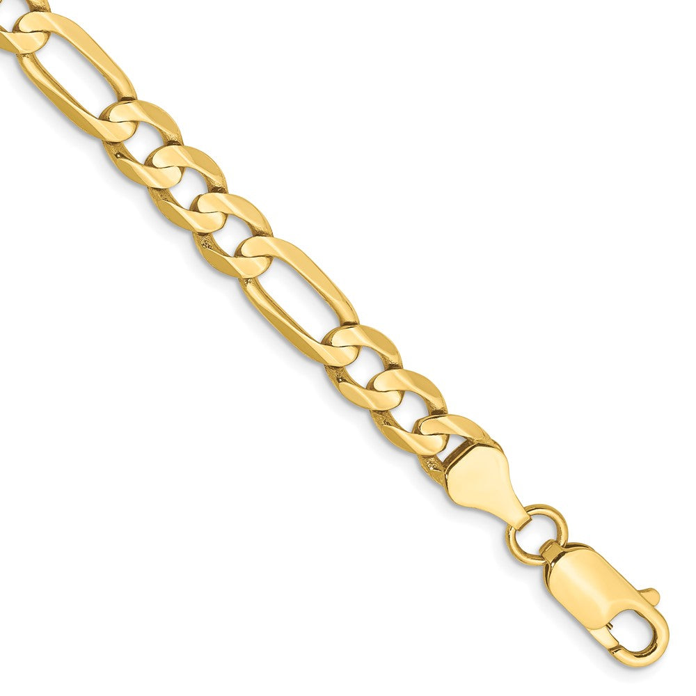 10k Concave Open Figaro Chain