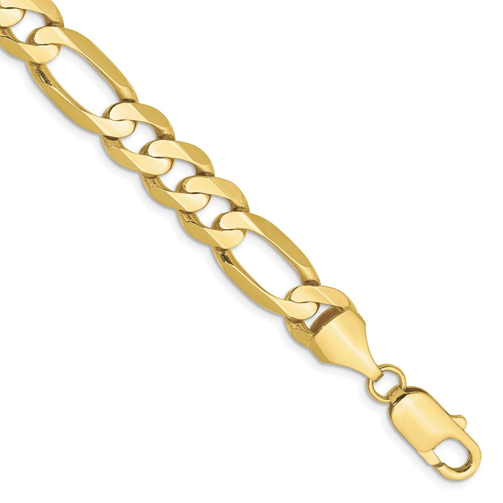 10k Concave Open Figaro Chain