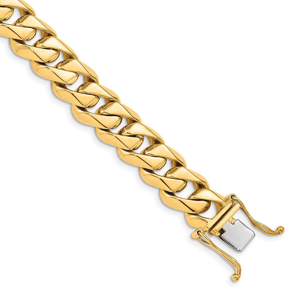 10k Hand-Polished Traditional Curb Link Chain