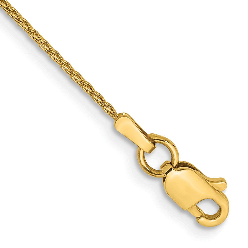 10k Parisian Wheat Chain Anklet