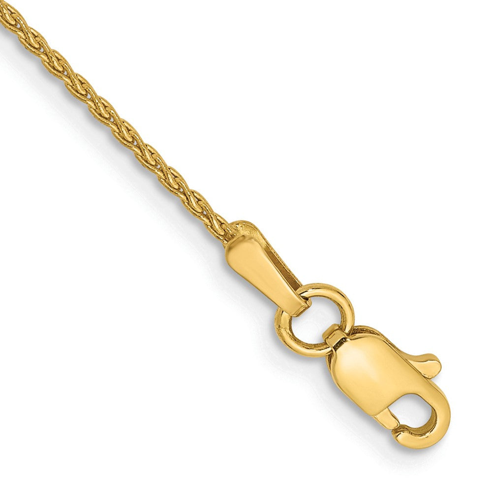 10k Parisian Wheat Chain Anklet