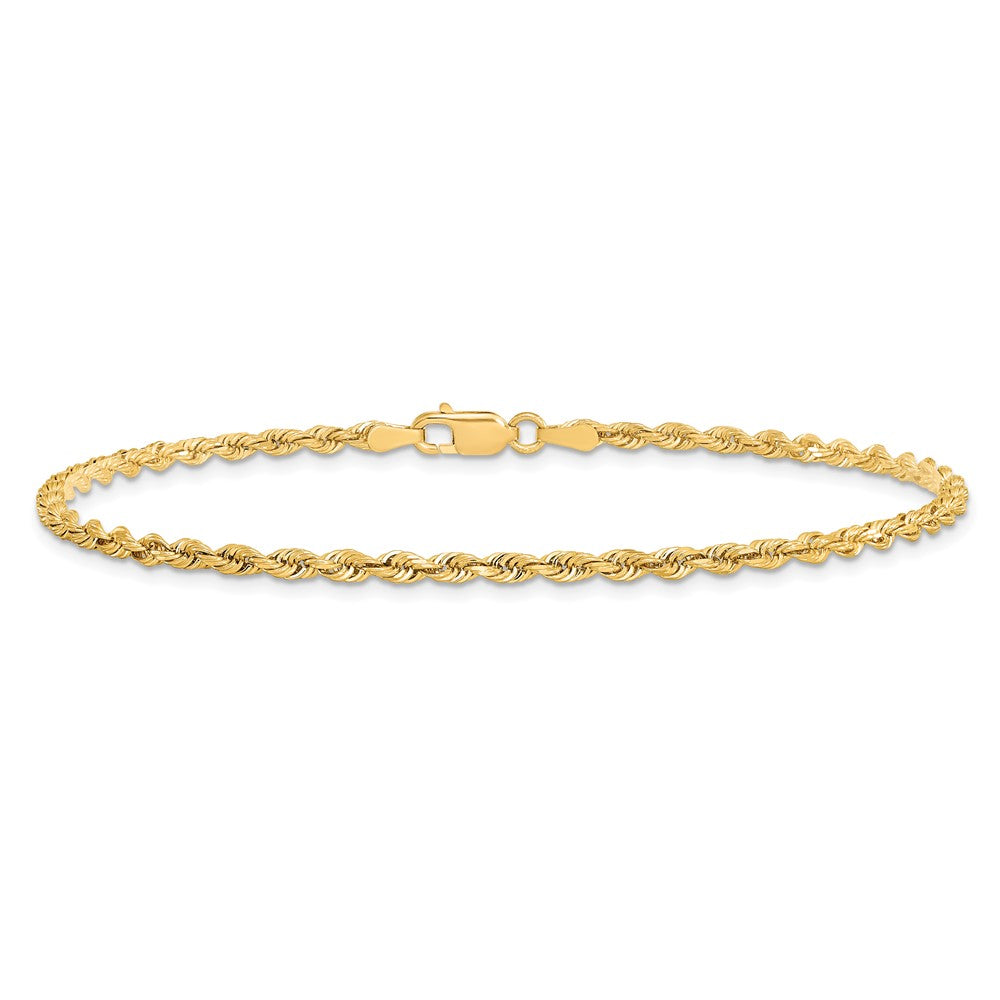 10k D/C Quadruple Rope Chain Anklet