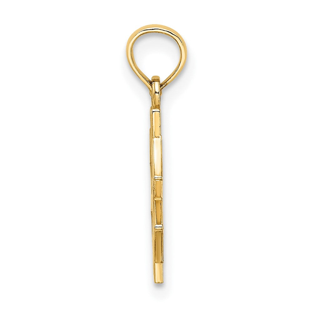 10K Medical Symbol Pendant