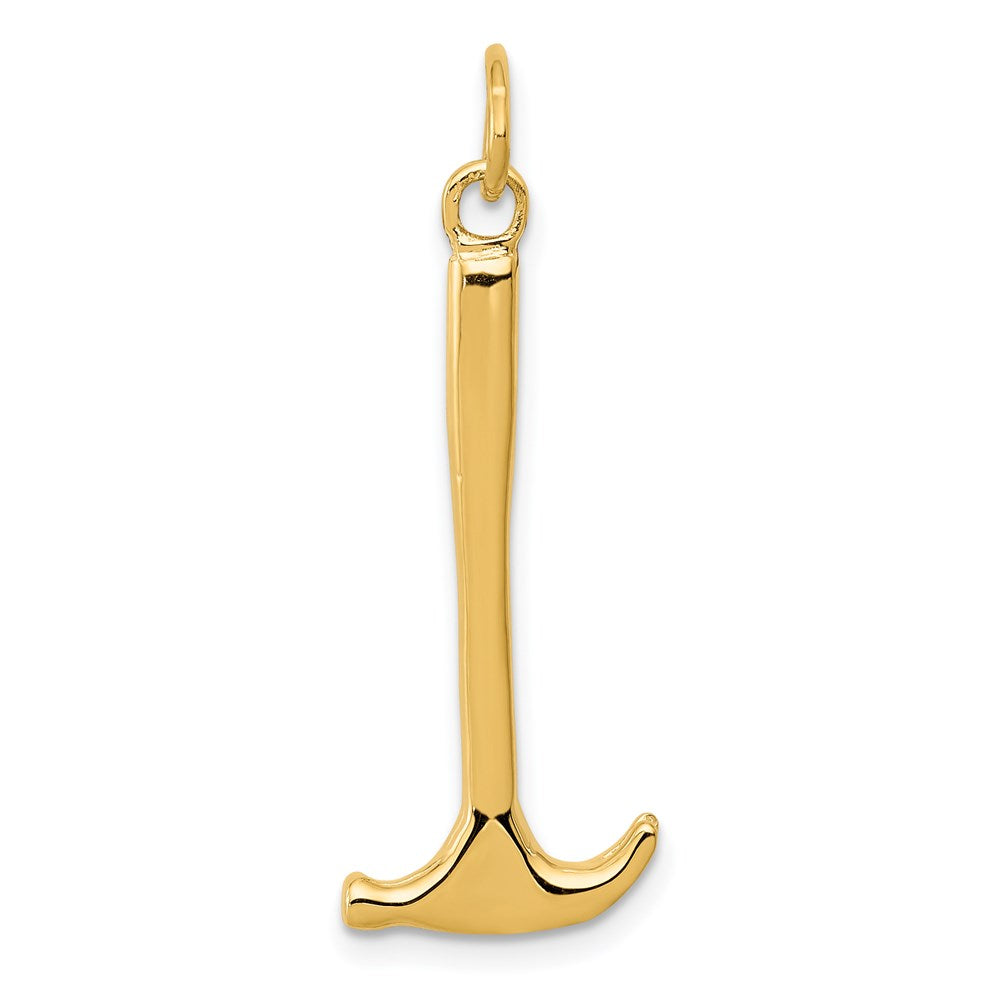 14K 3-D Hammer Charm