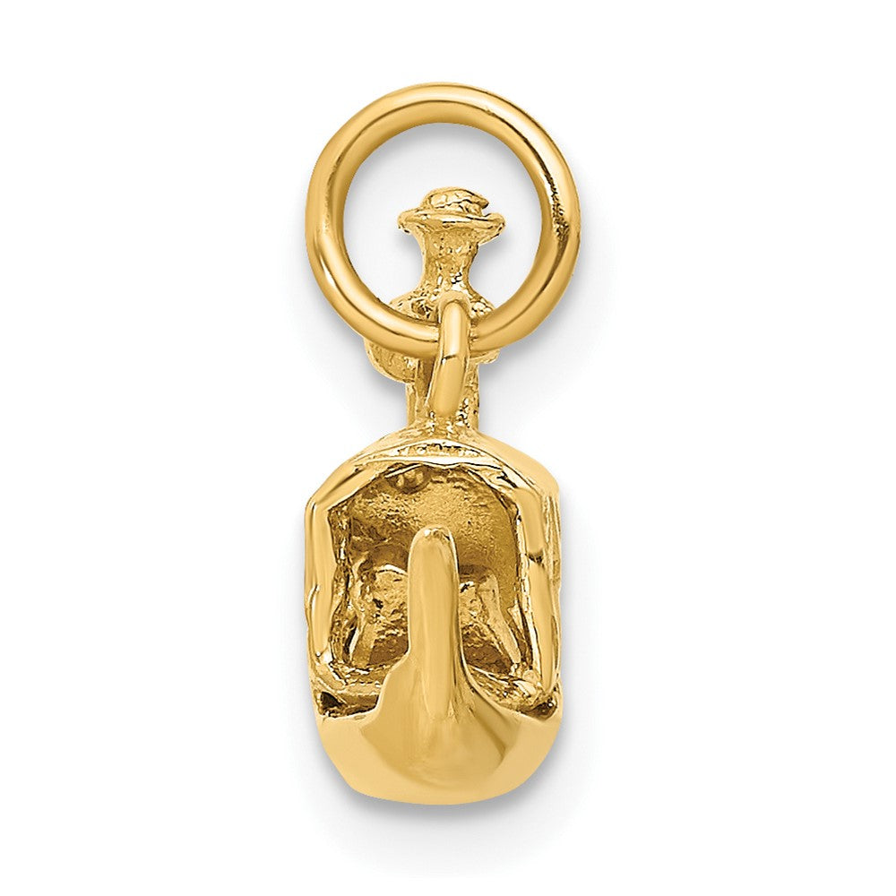 14K 3D Gondola Charm