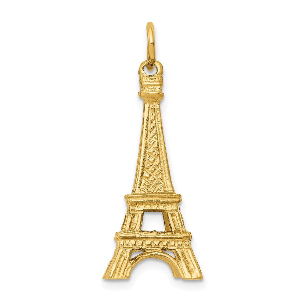 14K 3-D Eiffel Tower Charm